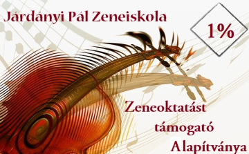 Támogasd adód 1%-ával a Járdányi Pál Zeneiskola alapítványát!