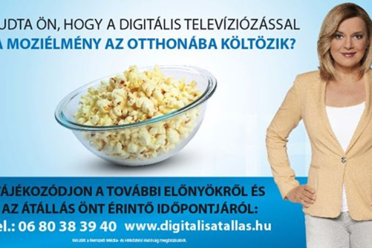Digitális átállás - NMHH: tizenegy helyi tévé 72 millió forintos támogatást kapott a technikai költségekhez
