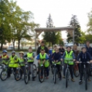 Autómentes Nap és Gördülj velünk verseny a Katolikus Iskola tanulóival Tapolcán
