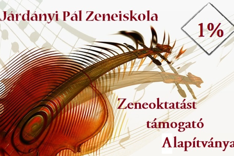 Támogasd adód 1%-ával a Járdányi Pál Zeneiskola alapítványát!